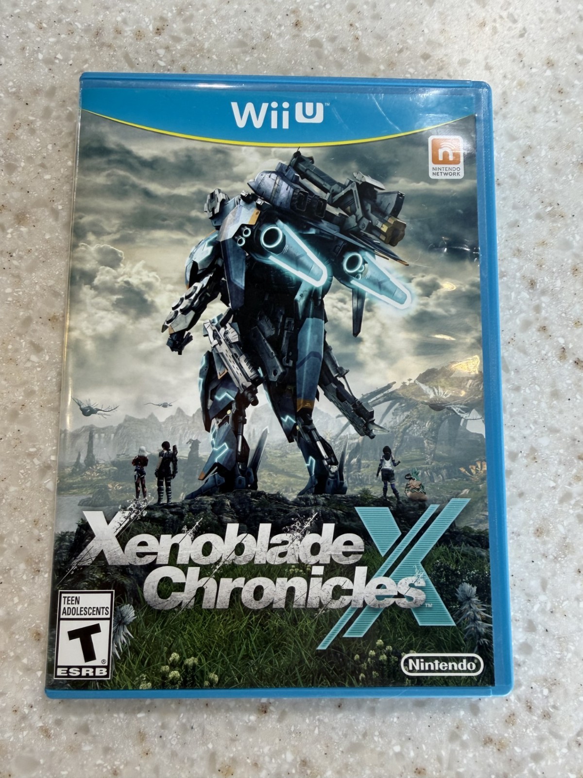 XENOBLADE CHRONICLES X WII U NINTENDO WIIU WII U GAME & CASE COMPLETE NES HQ
