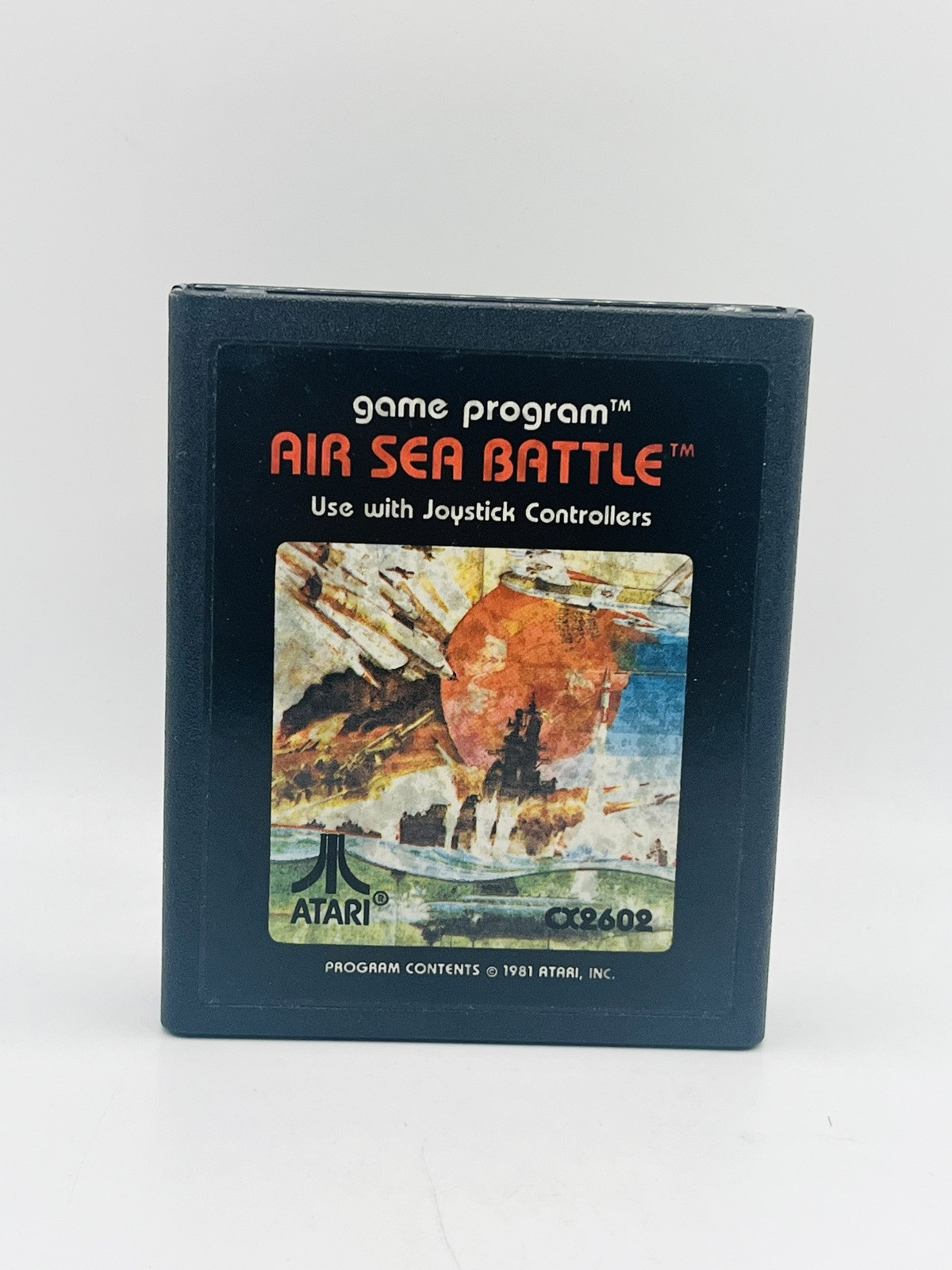 Air Sea Battle Atari Game VTG 1978 CX2602 27 Games Retro War Authentic Cartridge