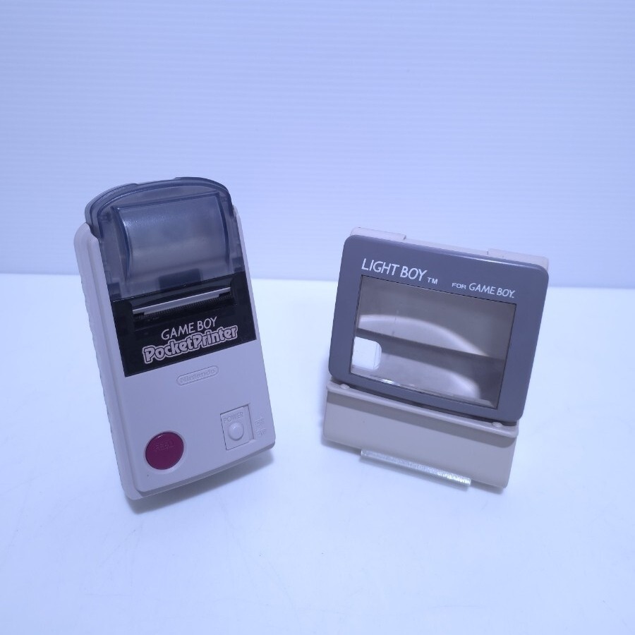 Nintendo Game Boy Pocket Printer MGB-007 Game Boy Light Boy VLB-01 Untested
