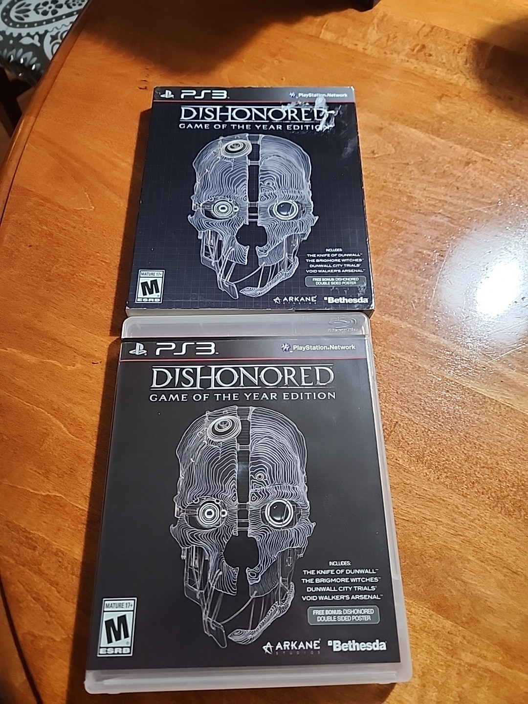 Dishonored Game of the Year Edition (Sony PlayStation 3, 2013) Complete No Poste