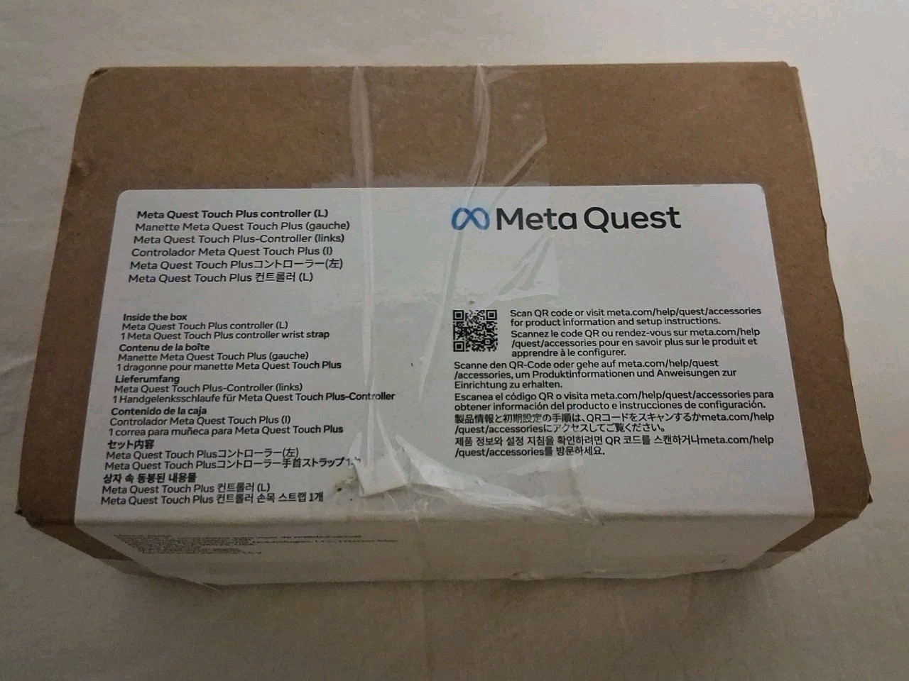 Meta Quest Touch Plus Left Controller