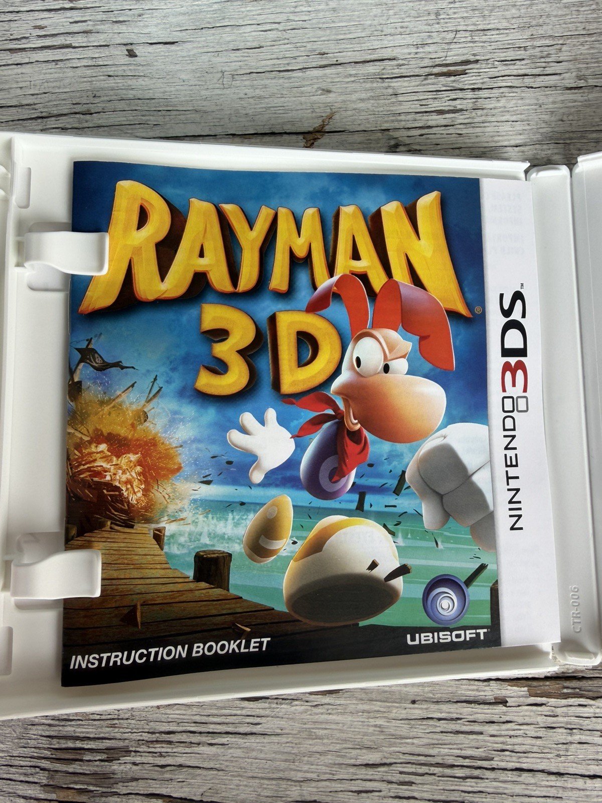 Rayman 3D (Nintendo 3DS, 2011) CIB Complete