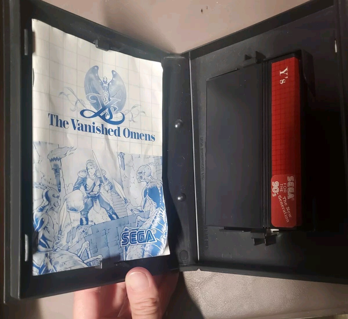 Ys: The Vanished Omens (Sega Master, 1988)