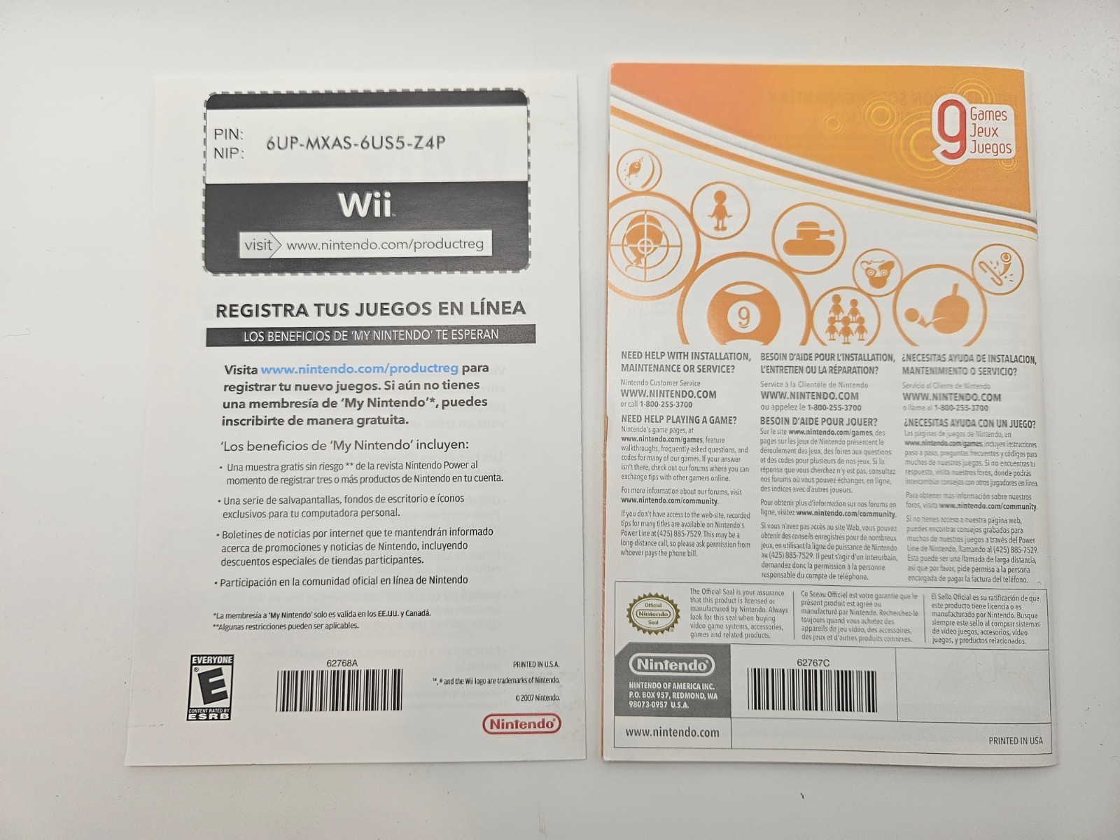 Wii Play (Nintendo Wii) Complete CIB Complete – Tested Refurbished