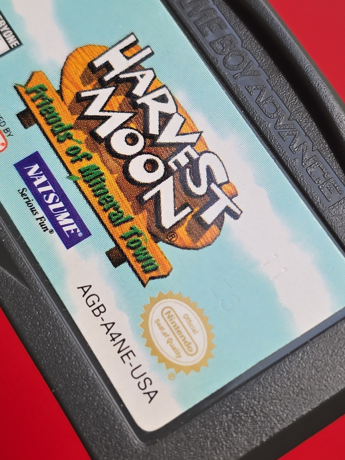 GBA Harvest Moon: Friends of Mineral Town Game Boy Advance Authentic Saves