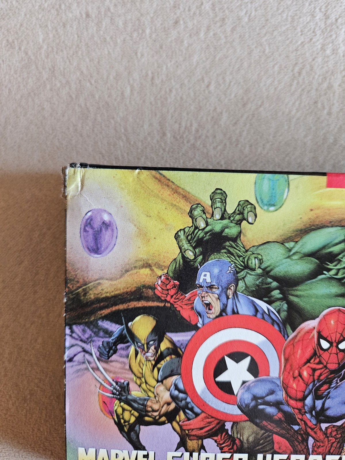 MARVEL SUPER HEROES WAR OF THE GEMS SNES SUPER NINTENDO COMPLETE IN BOX W INSERT