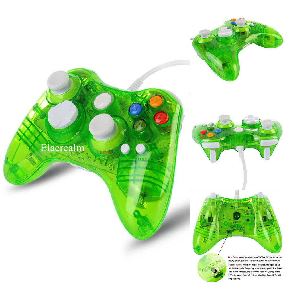 USB Wired/Wireless Controller For Microsoft Xbox360 Console&Windows PC Computer