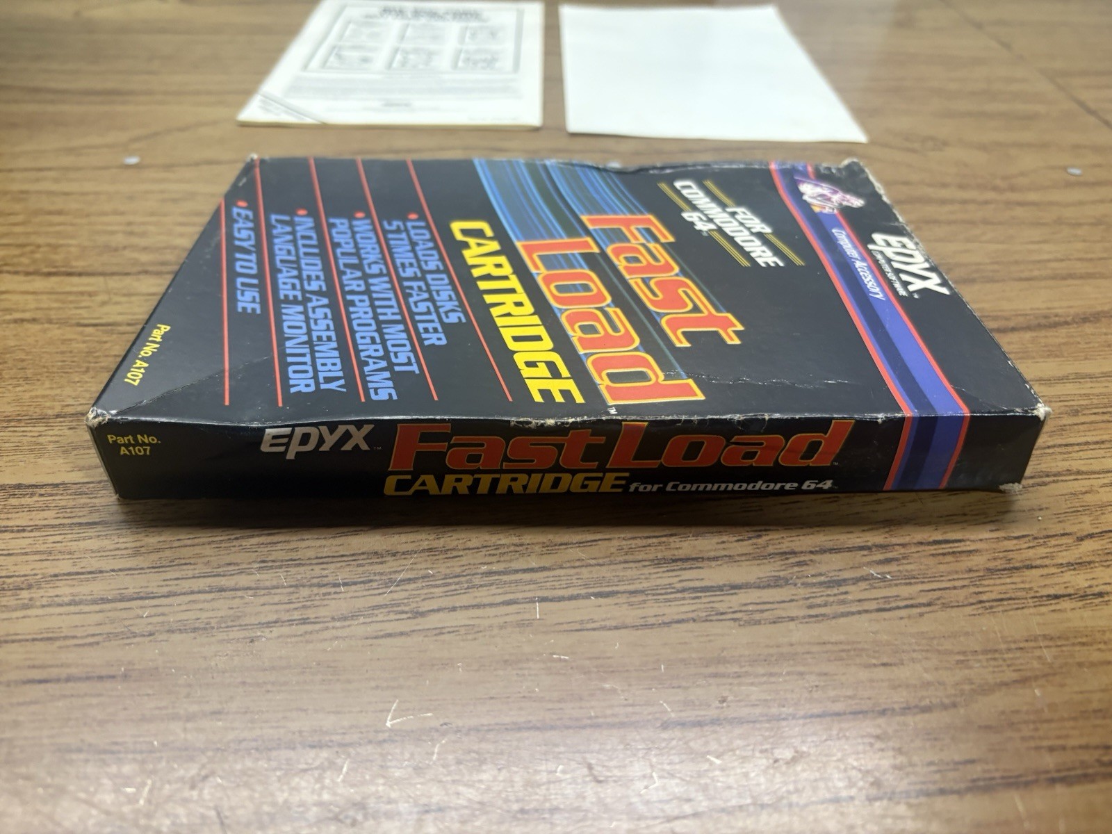 commodore 64 fast load cartridge/Box 1989’s Epyx Fast Load Cartridge Commodore