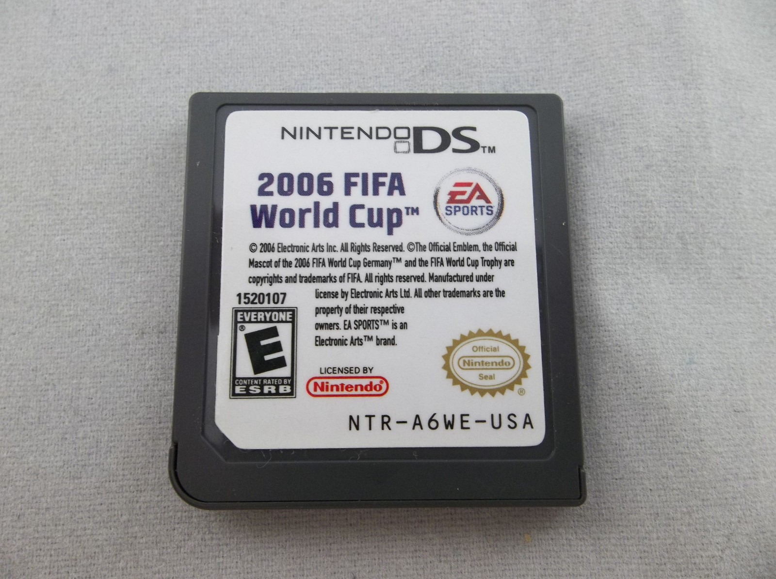 EA Sports Fifa World Cup Germany 2006 Nintendo DS DSL DSi Video Game