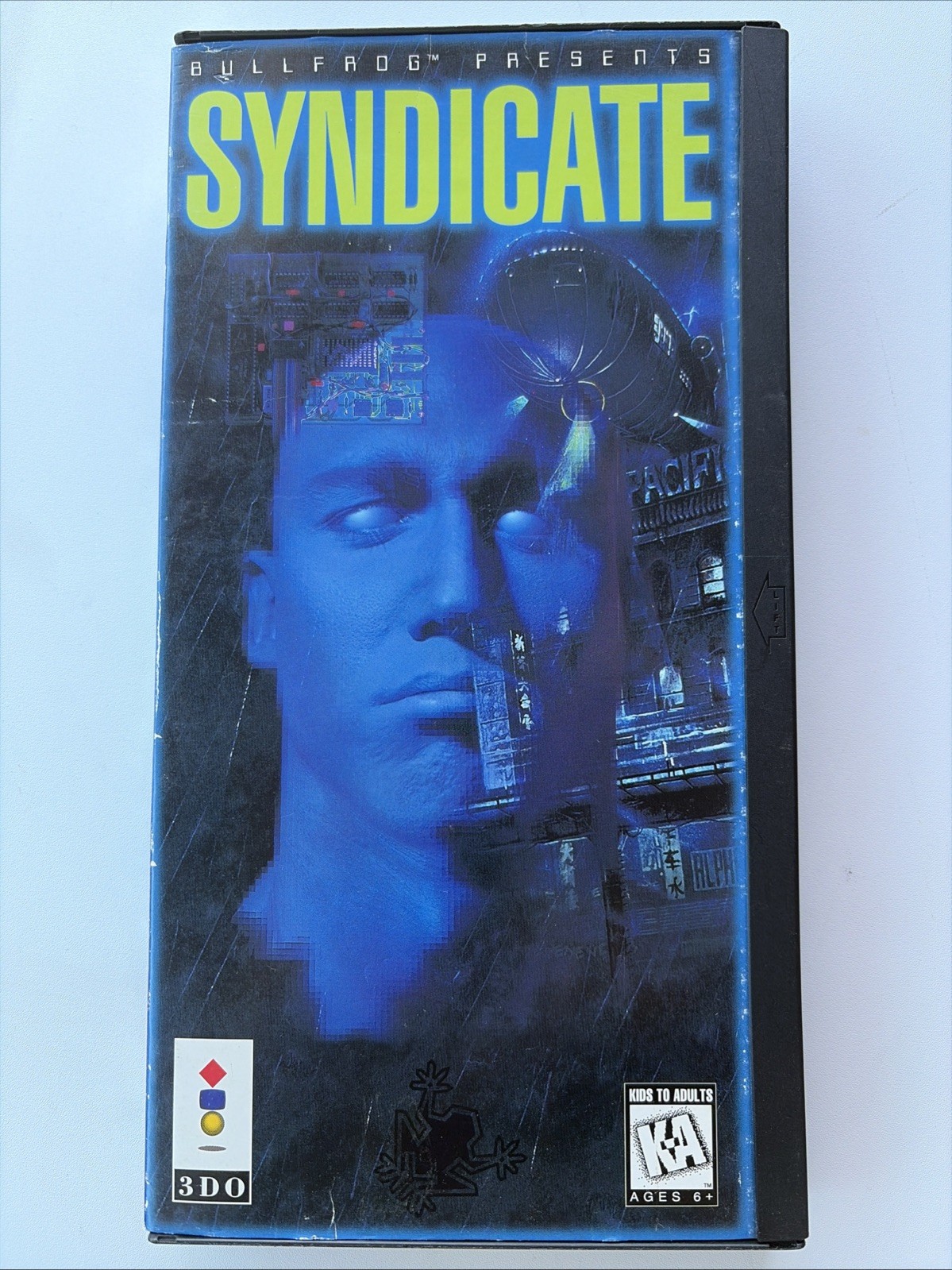 Syndicate (3DO, 1995) Tested & Working Original Box, Game, 2 Inserts