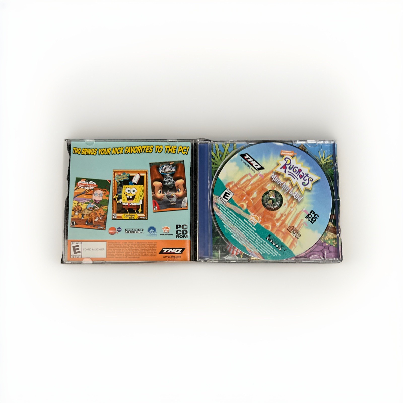 Video Game PC Rugrats Munchin Land Nickelodeon – CIB Excellent Condition