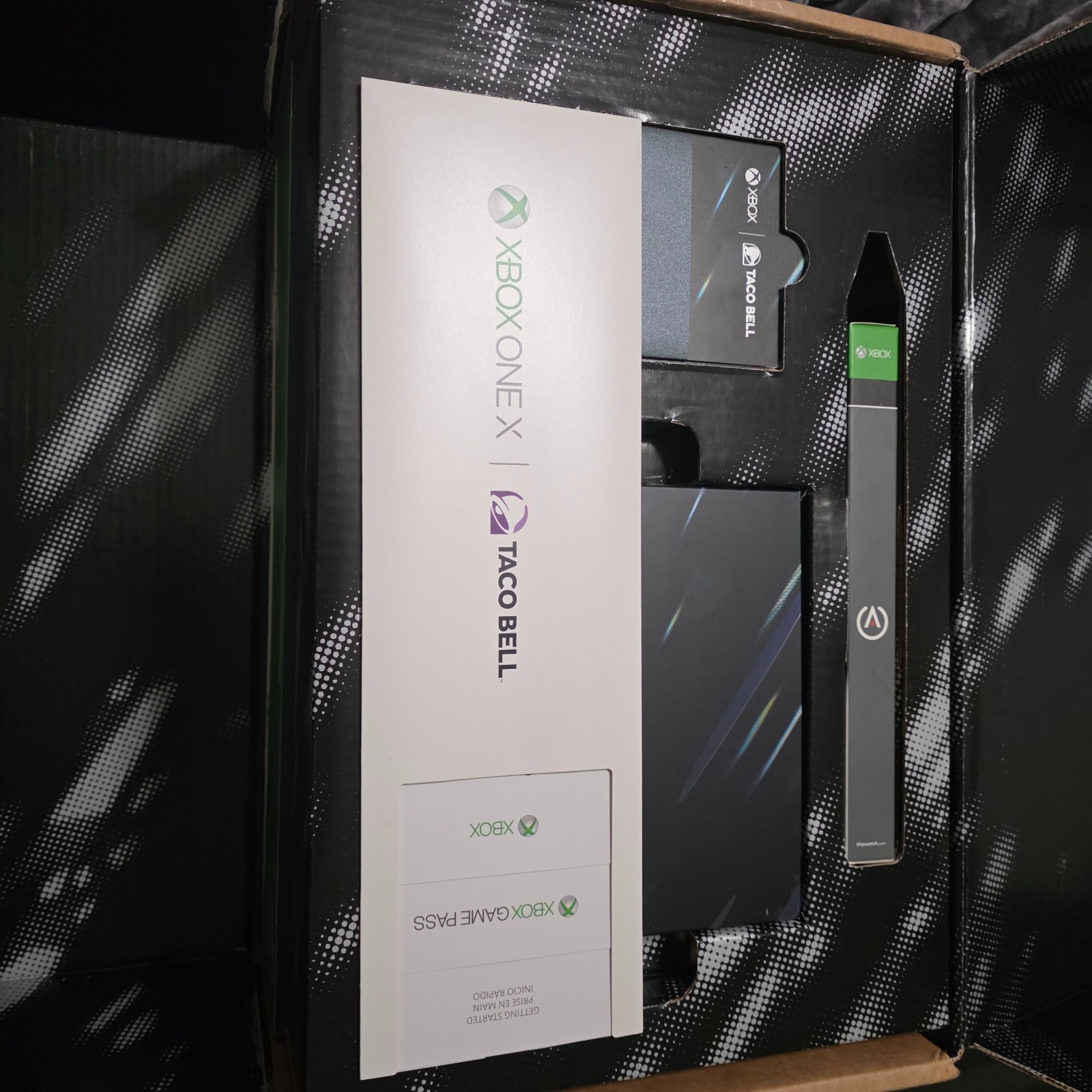 Microsoft Xbox One X Taco Bell Edition Console with Controller, Wi-Fi Capability
