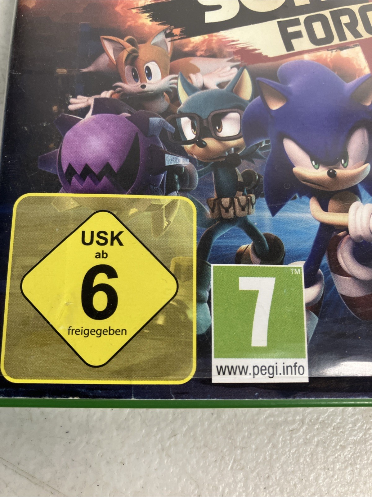 Sonic Forces Bonus Edition USK 6 Microsoft Xbox One 2017 German Complete Rare