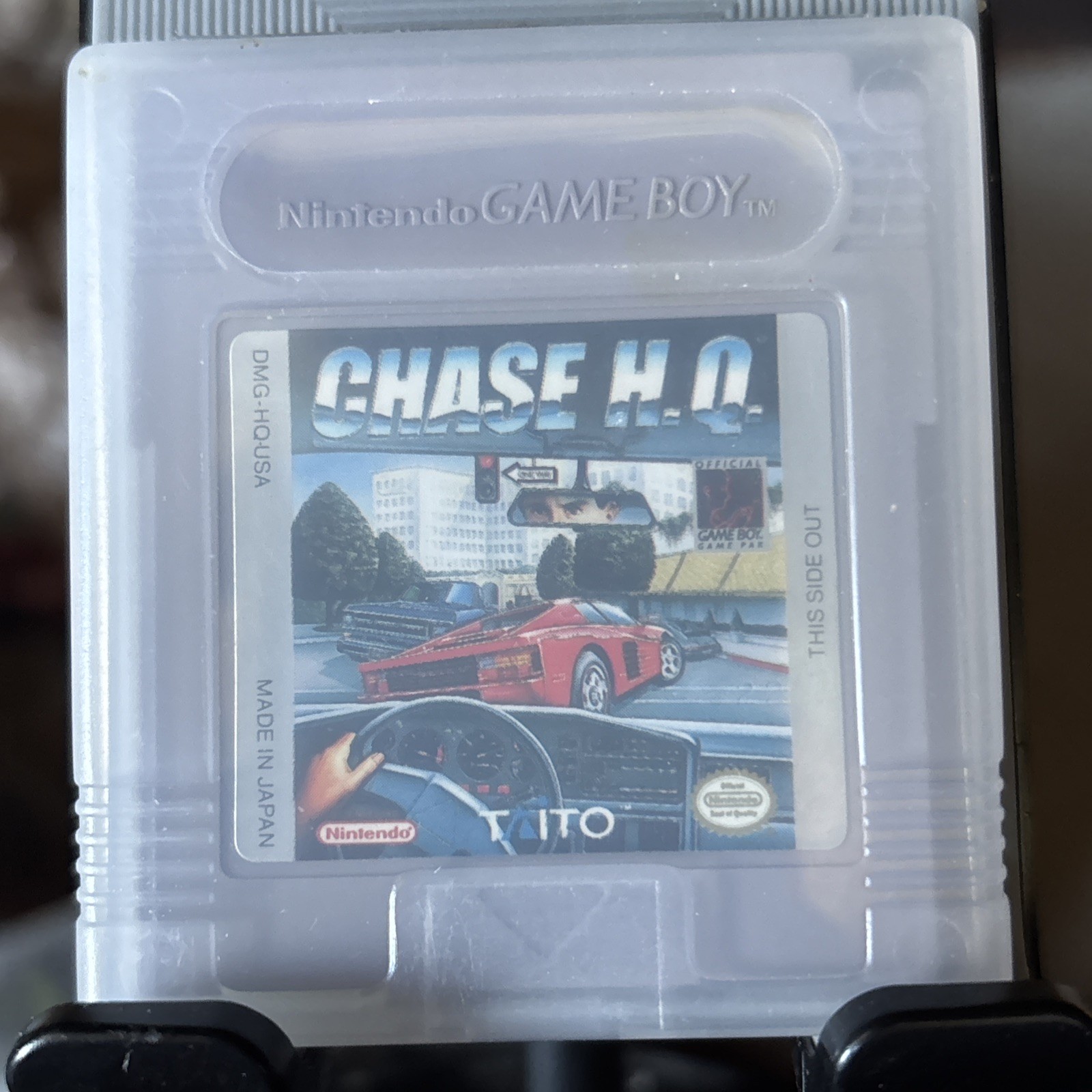 Super Chase HQ (Nintendo Game Boy, 1994) Authentic Tested Working case included