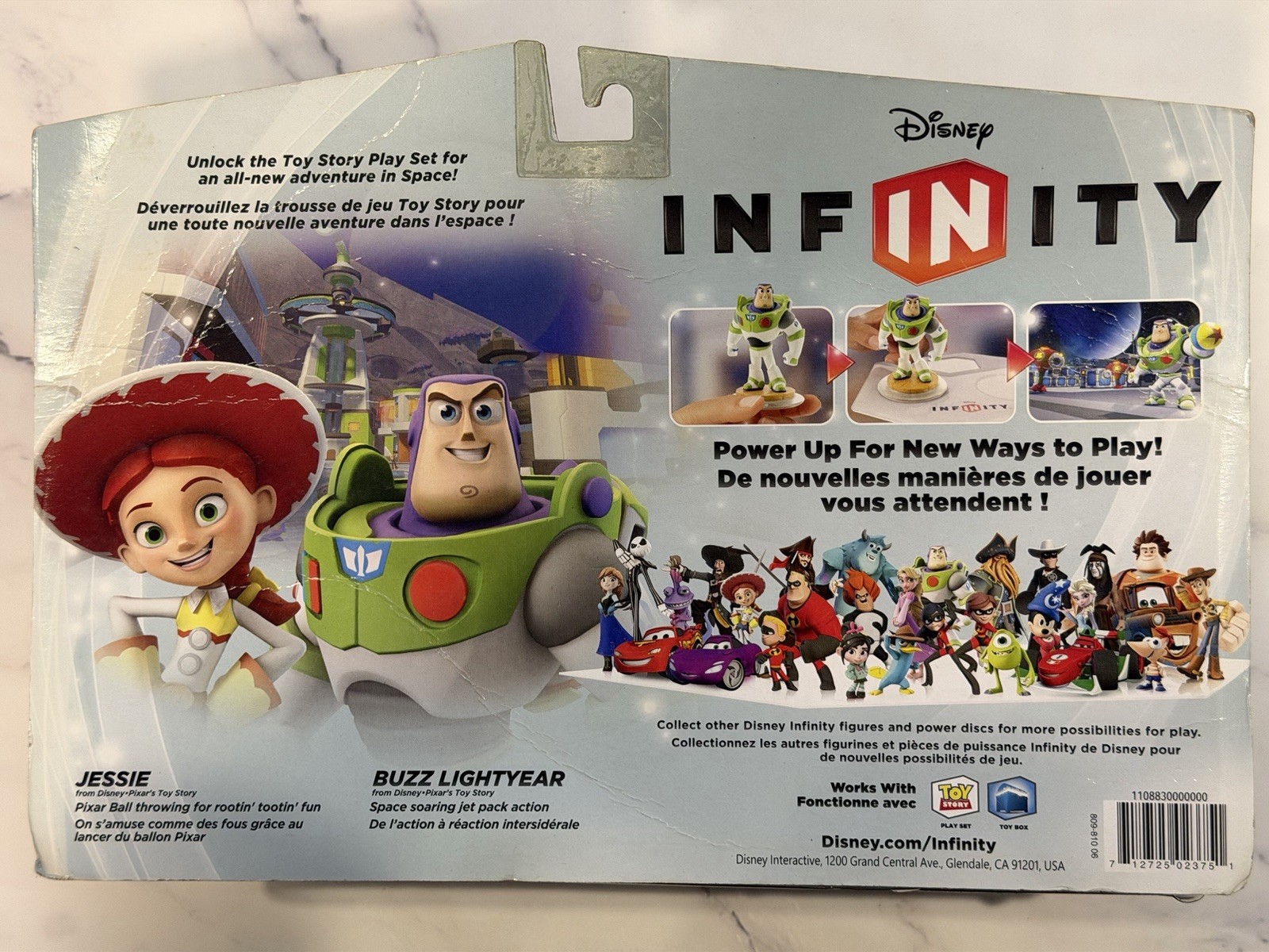 Disney Infinity 2.0 Toy Story Jessie Buzz Lightyear BRAND NEW & FACTORY SEALED