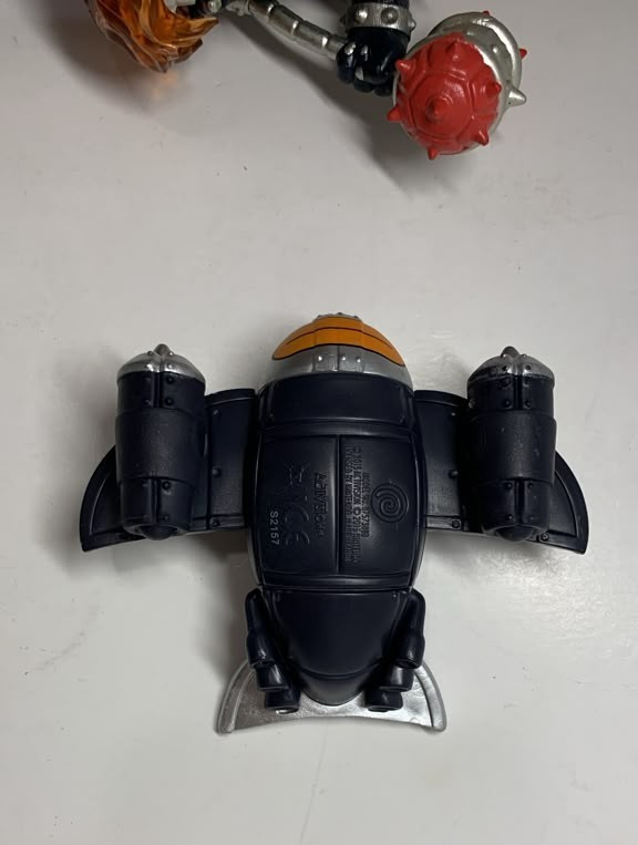 Skylanders Superchargers Dark Hammer Slam Bowser w/ Dark Clown Cruiser Tested