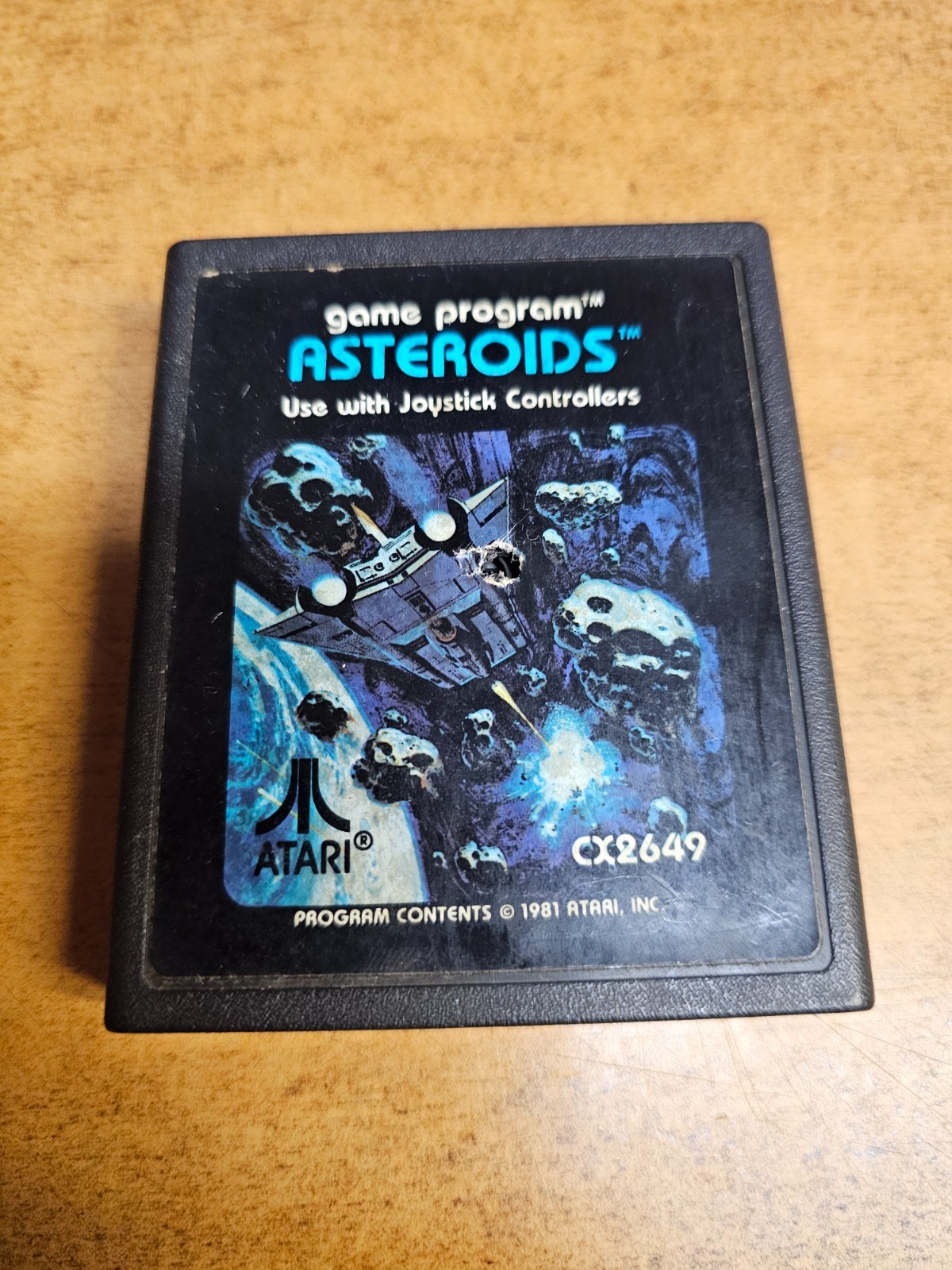 Asteroids (Atari 2600, 1981)(TESTED)