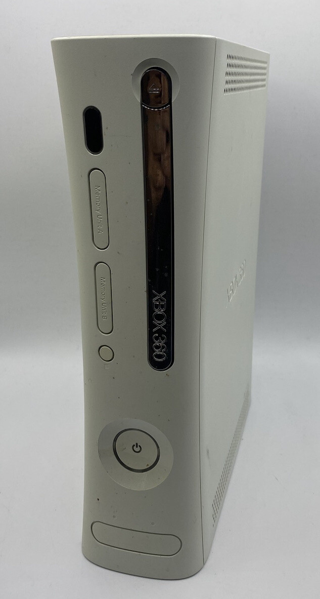 Microsoft Xbox 360 Core System White Console. Does Not Read Games. For Parts