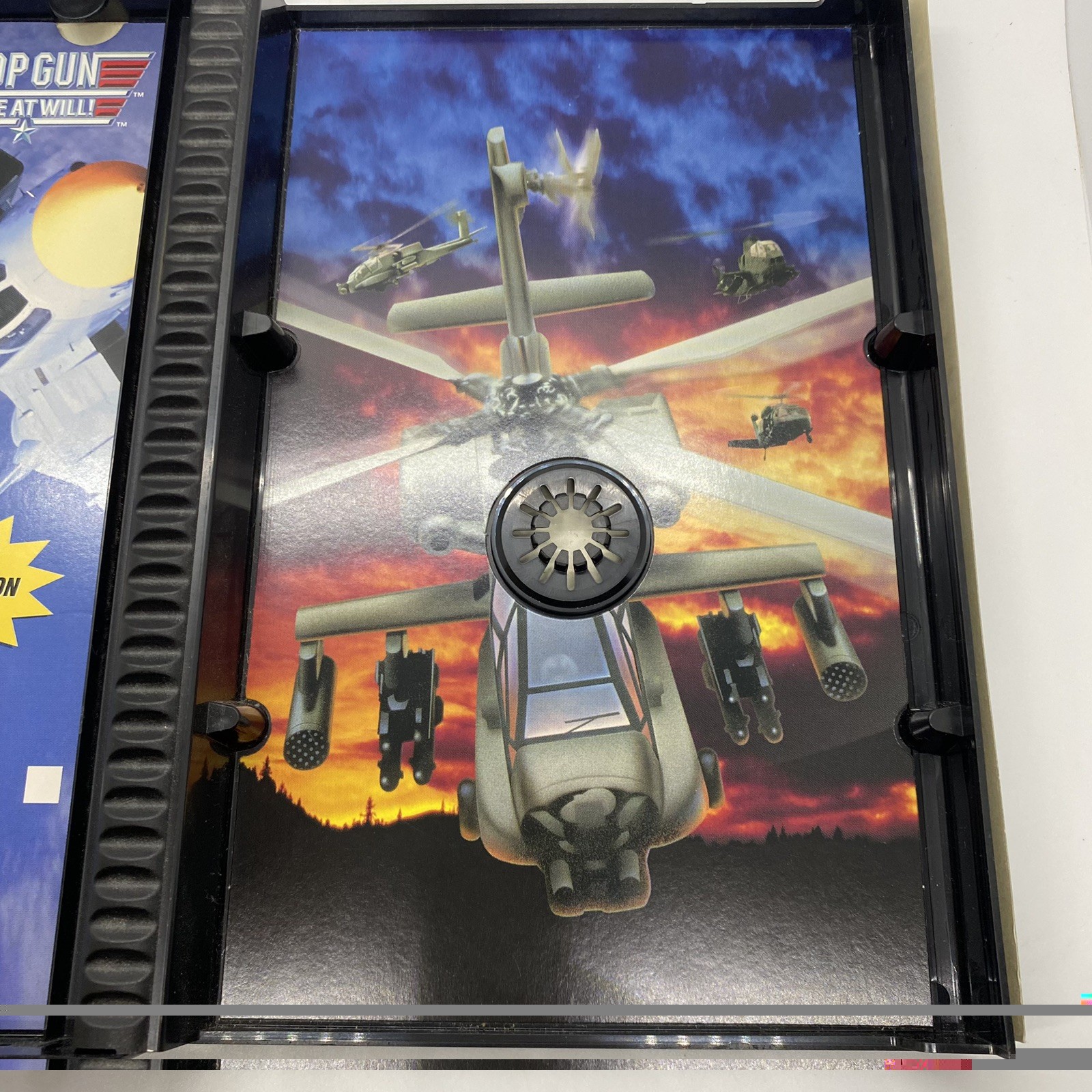 Gunship PS1 Long Box PlayStation 1 Missing Manual Tested
