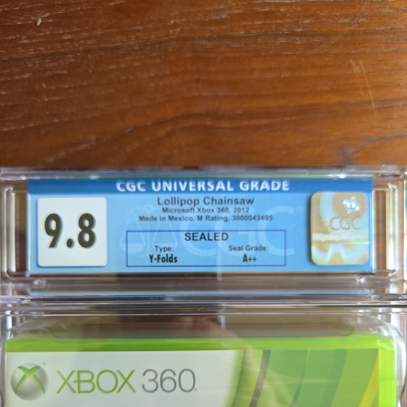 CGC 9.8 A++ – Lollipop Chainsaw Graded, Xbox 360, 2012 Sealed New!