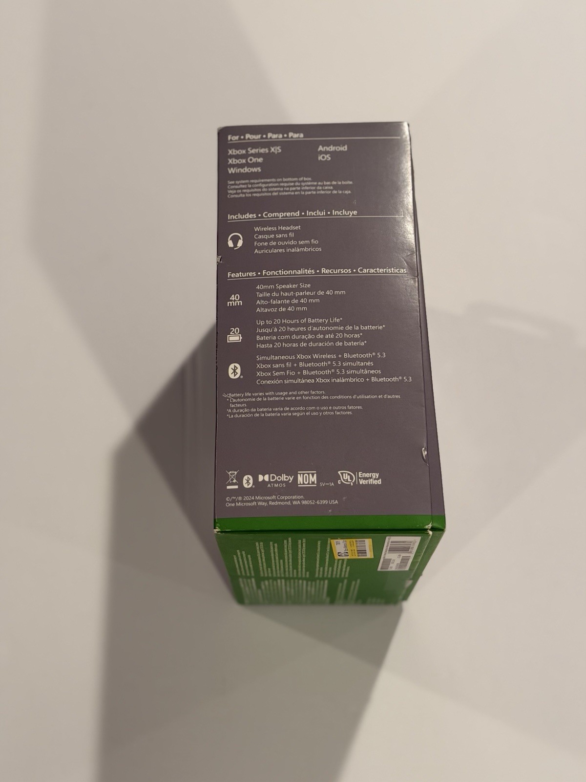 Microsoft Xbox Wireless Black Headset
