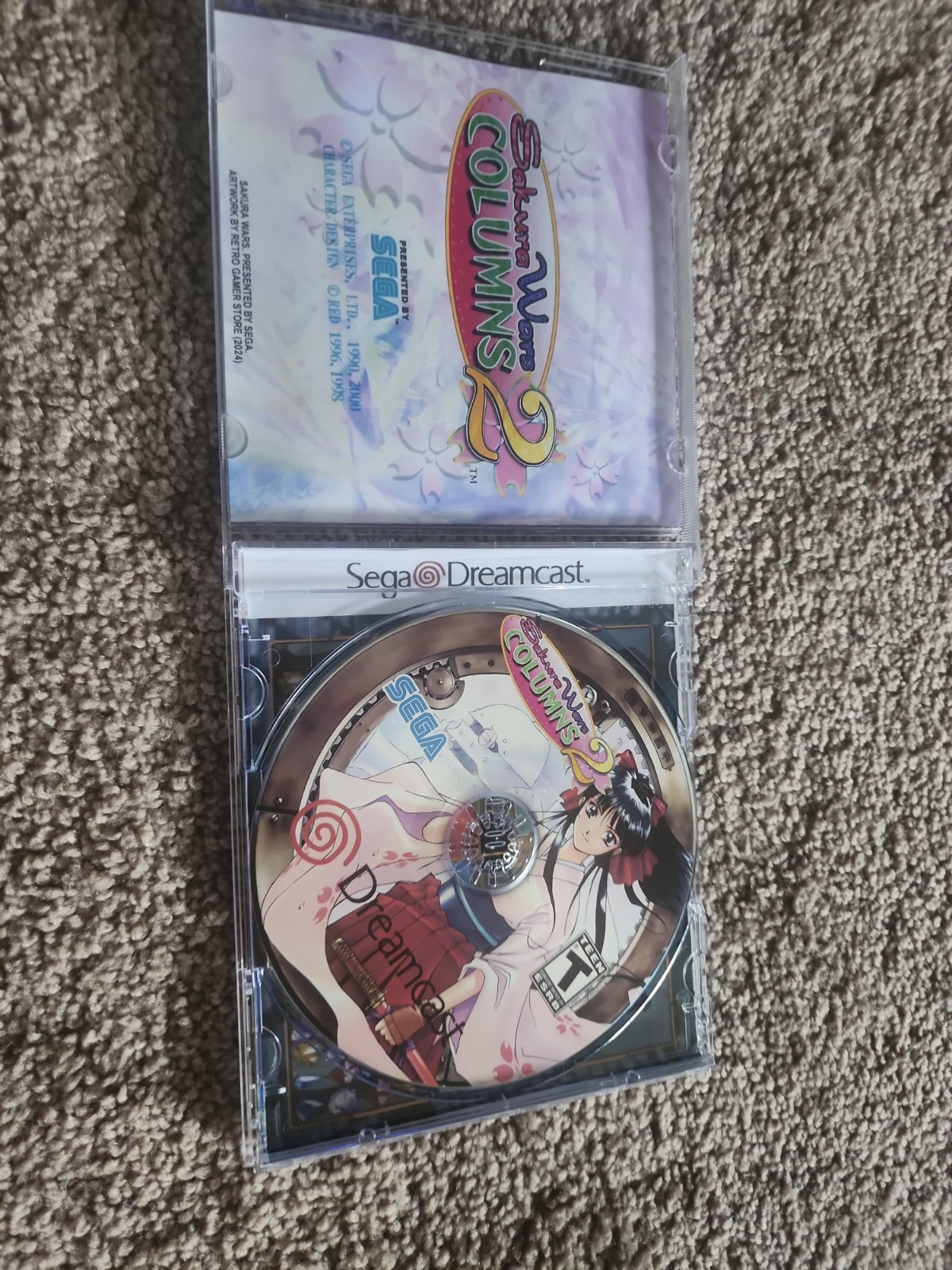 Sakura Wars Columns 2 (Sega Dreamcast) English Translation Hanagumi Taisen