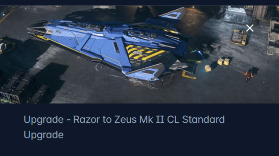Upgrade – Razor to Zeus Mk II CL Standard Upgrade