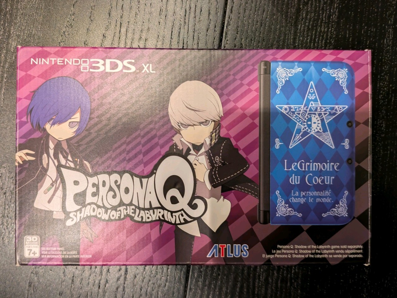 Nintendo 3DS XL Persona Q Shadow of the Labyrinth US Model Excellent Condition
