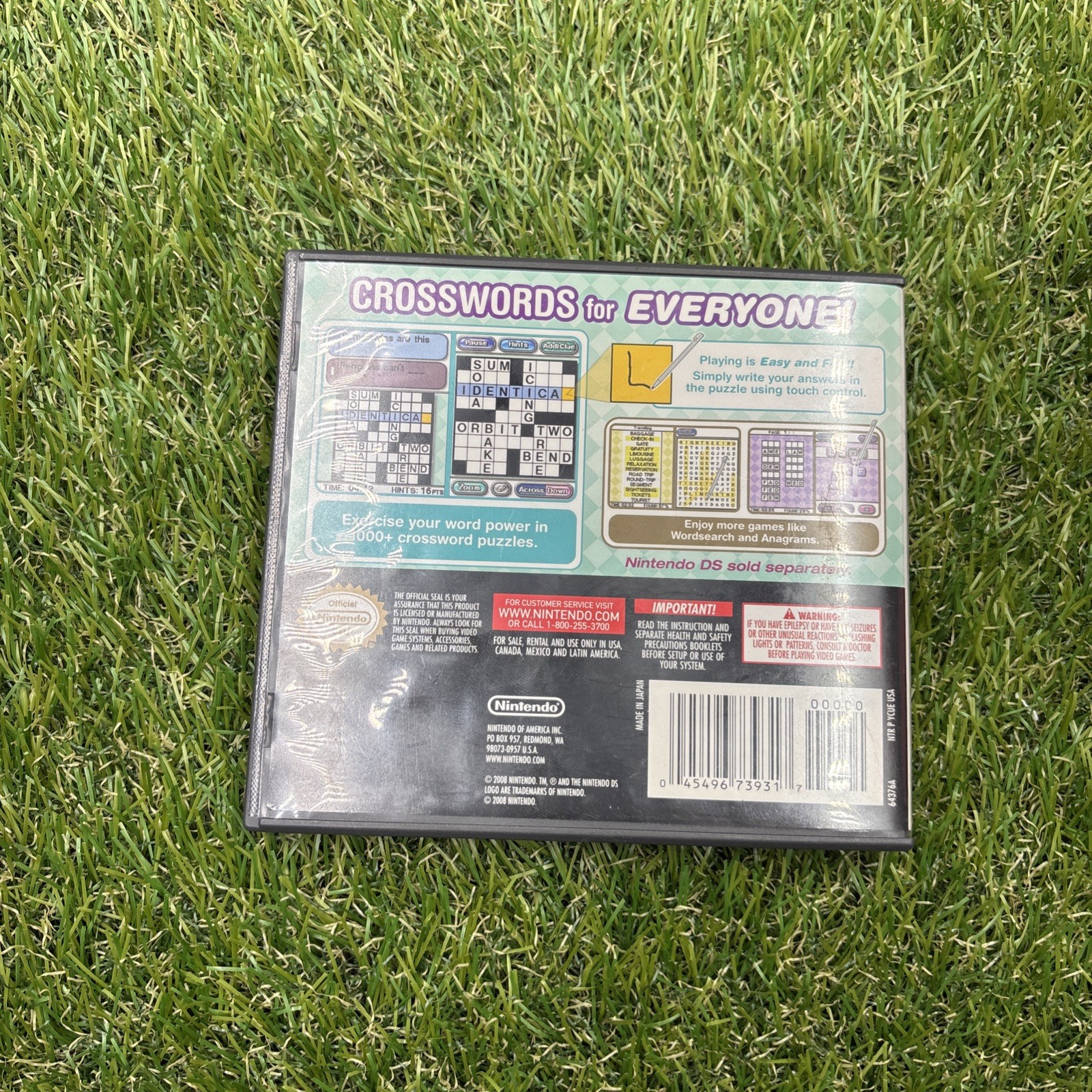 Crosswords Nintendo DS – Complete CIB