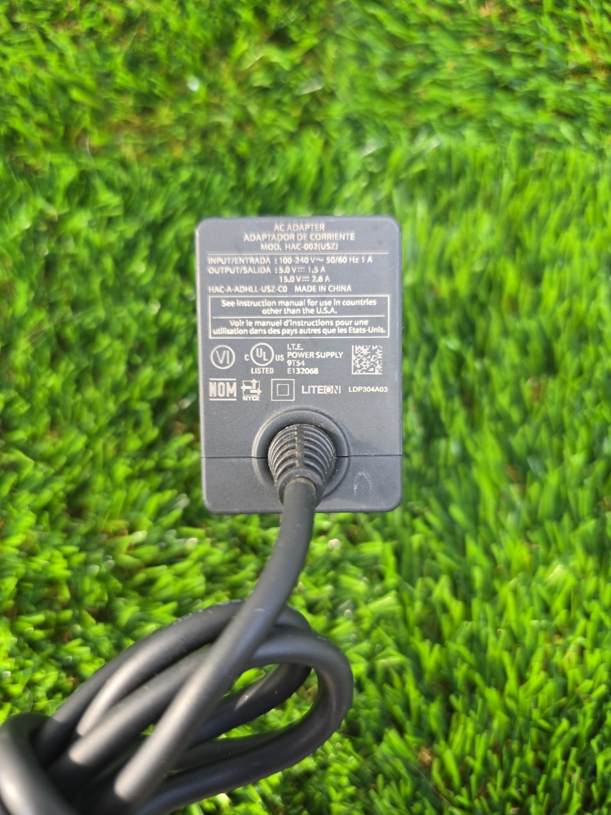 Nintendo Switch Charger AC Power Cord Plug HAC-002 USZ – USB-C – OEM Nintendo