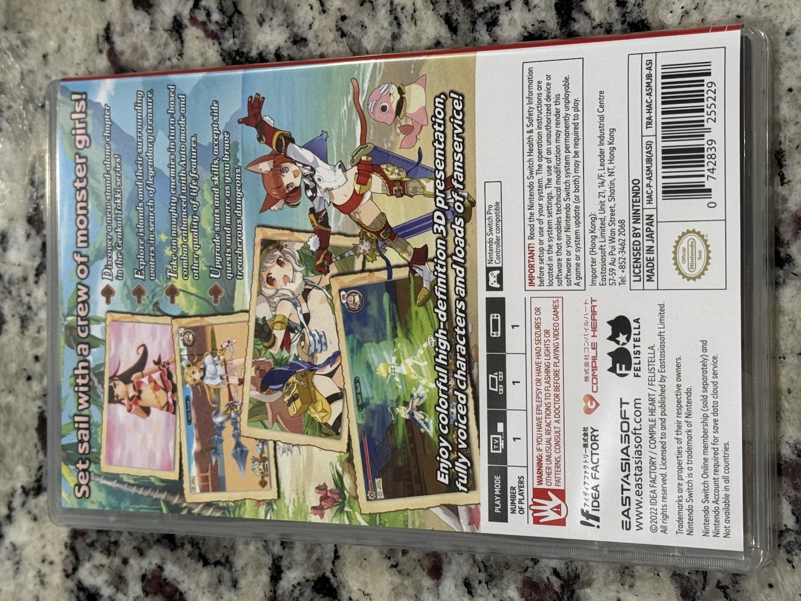 Seven 7 Pirates H Nintendo Switch Standard Physical MULTI English FREE US SHIP!