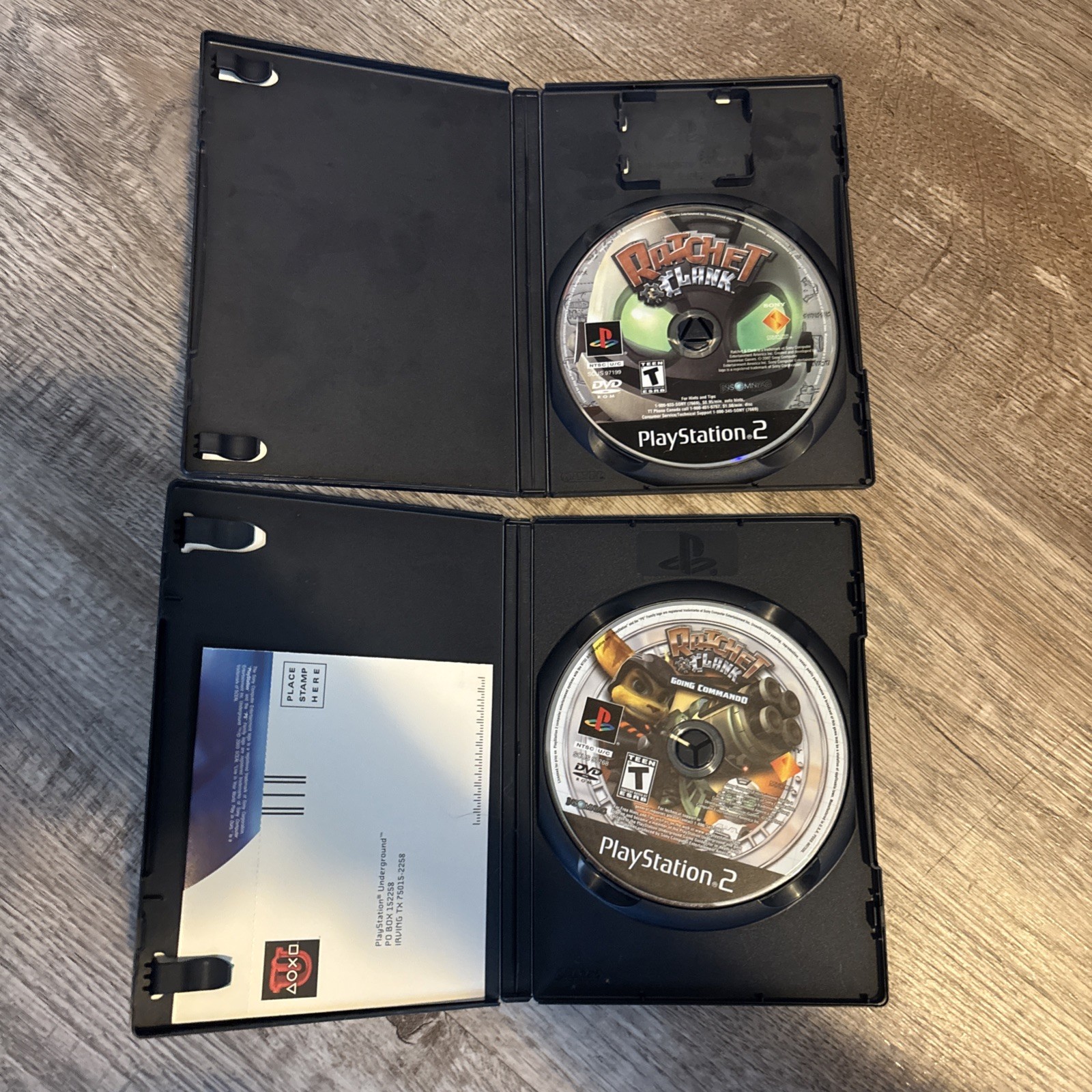 Ratchet & Clank and Ratchet & Clank Going Commando PlayStation 2