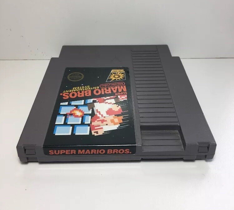 SUPER MARIO BROS. — NES Nintendo Original Classic Game CLEAN TESTED