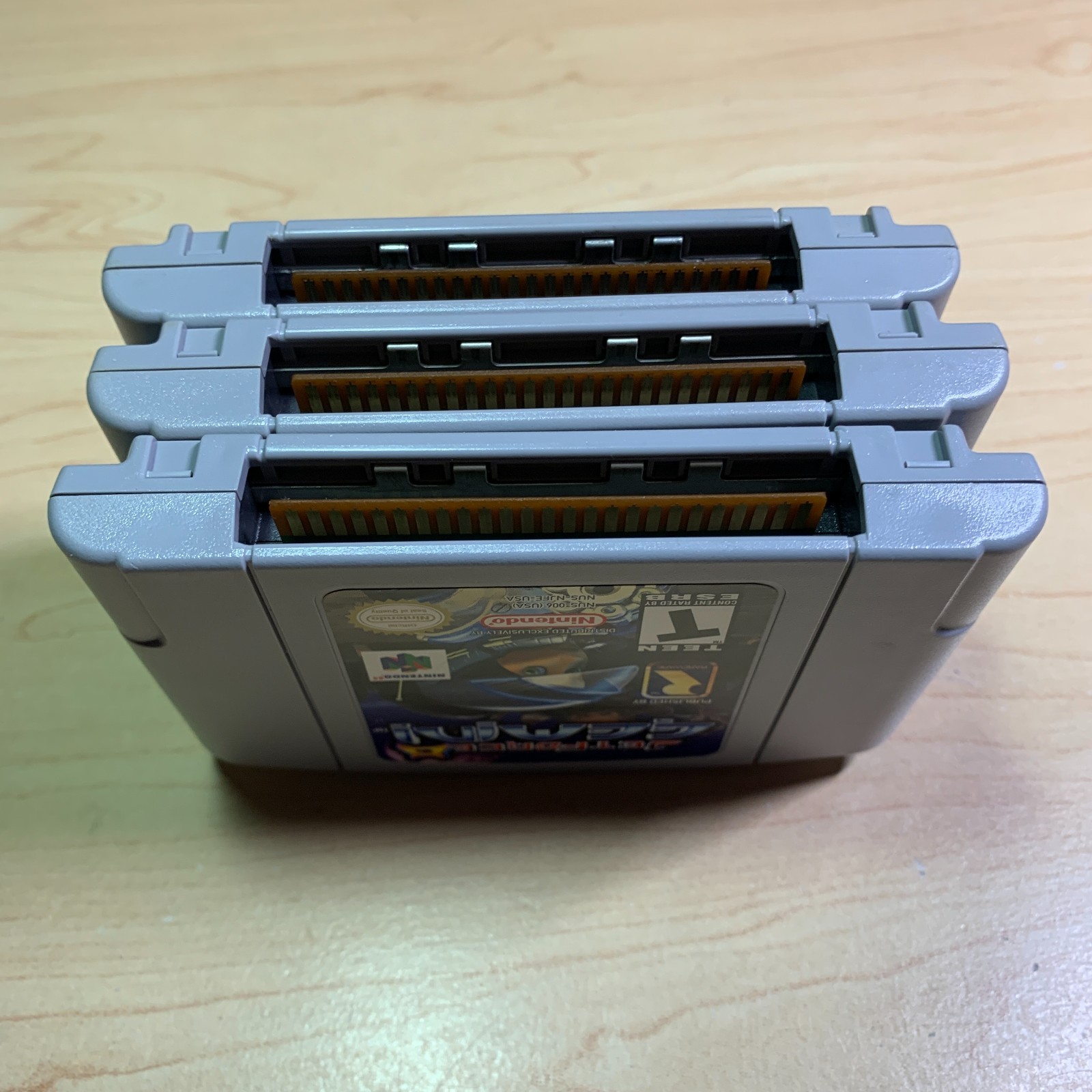3 T Game Lot Winback Hybrid Heaven Jet Force Gemini N64 Authentic Cleaned Tested