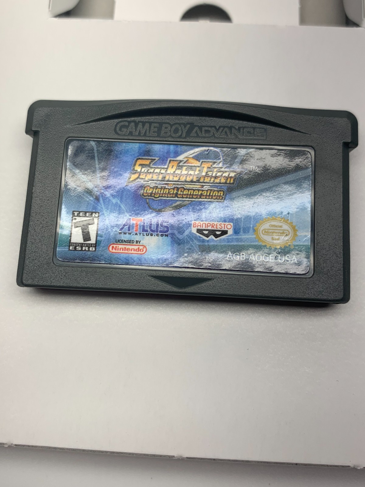 Super Robot Taisen: Original Generation CIB w/ Reg Card • Nintendo GBA