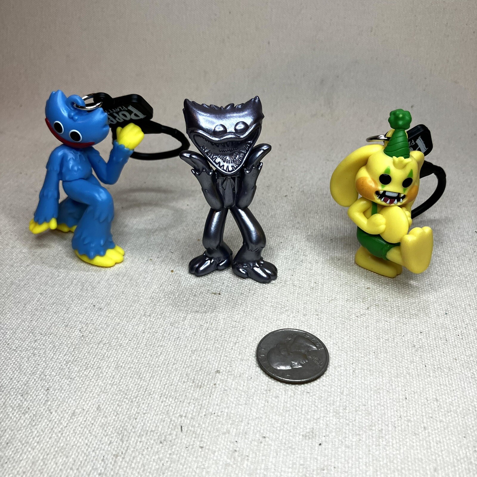 Poppy Playtime Collector Clips 2022 Phat Mojo Mini figure & Keychain Lot
