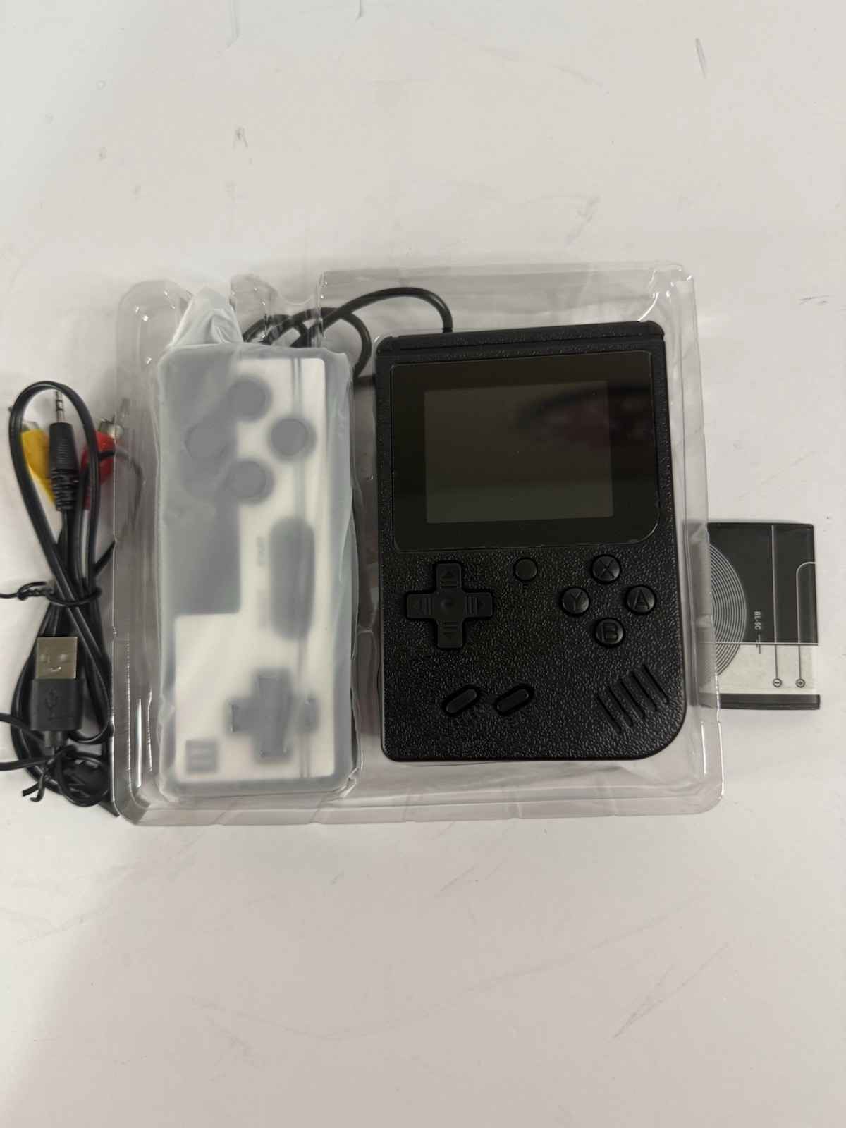 Retro FC Large Screen Mini Handheld Game Console 500 Games Portable Open Box