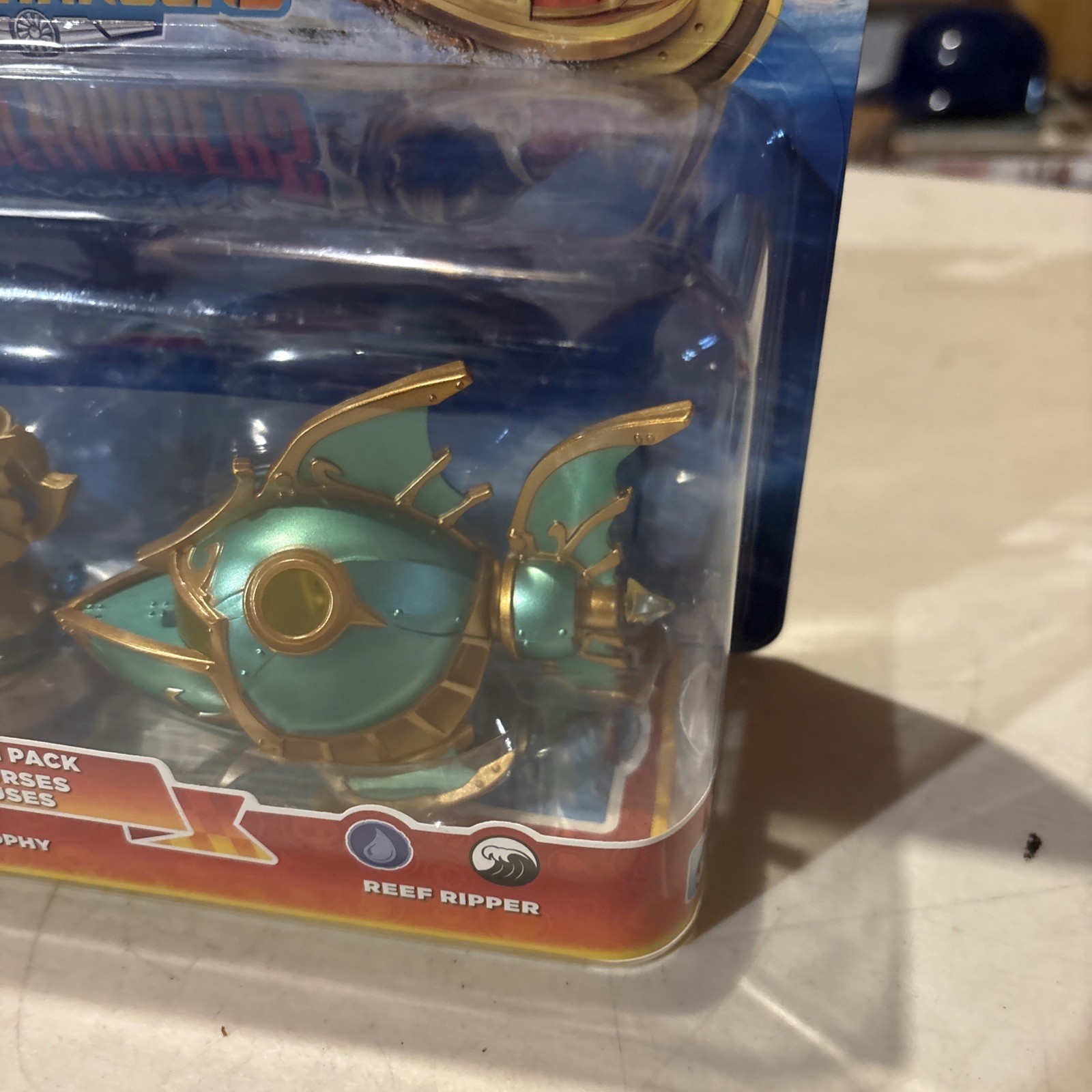 Skylanders SuperChargers Sea Racing Action Pack Gill Grunt Reef Ripper NEW