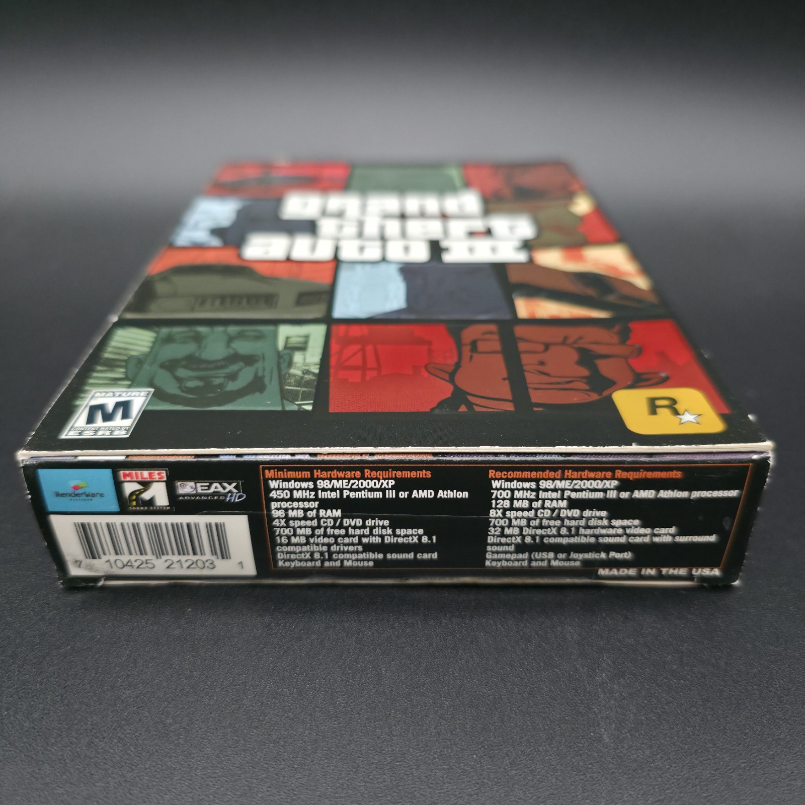 Grand Theft Auto III, 2002, Small Box, New & Sealed