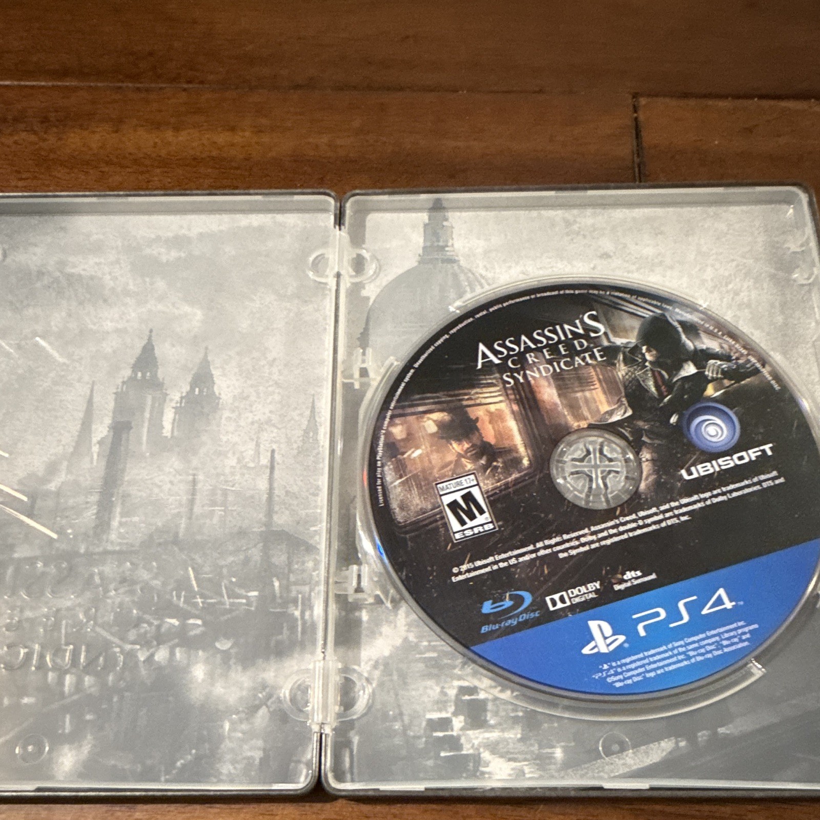 Ubisoft Assassin’s Creed Syndicate SteelBook Edition (PS4) with game