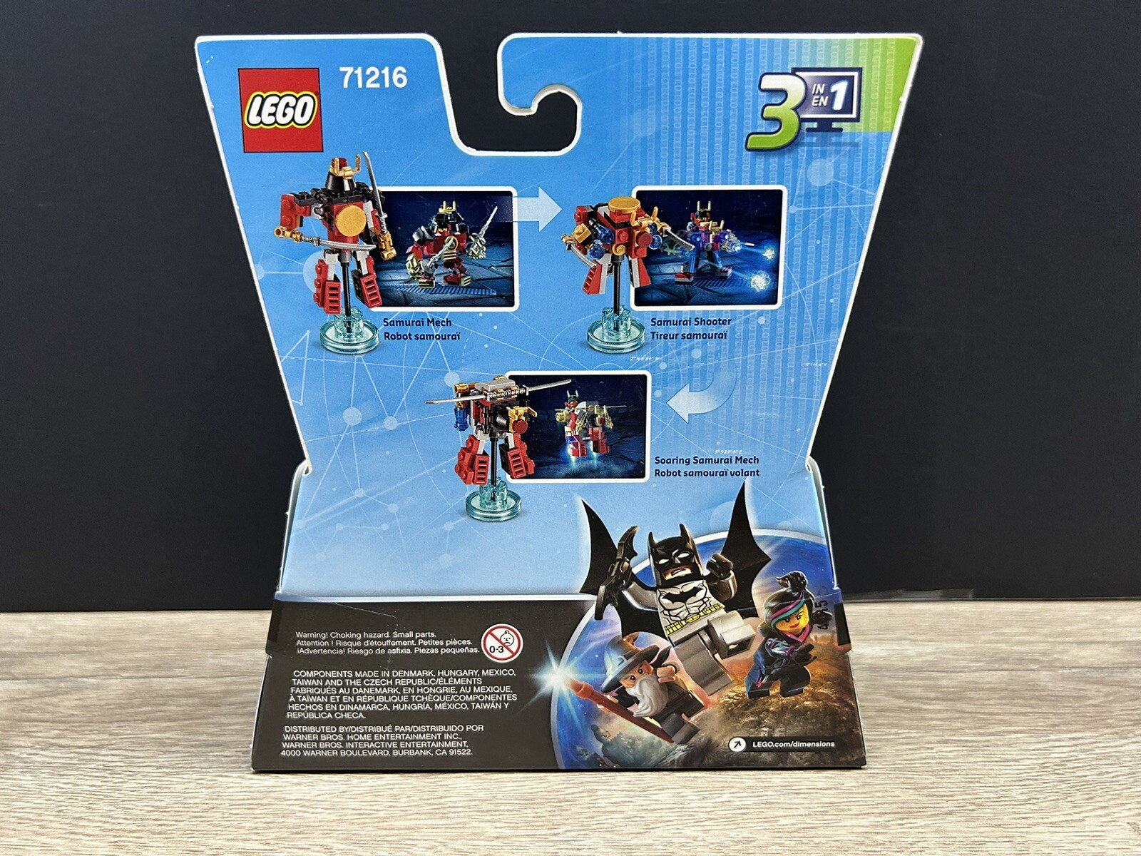 Lego Dimensions Ninjago Nya Samurai Mech Fun Pack 59 Pieces 71216 Brand New