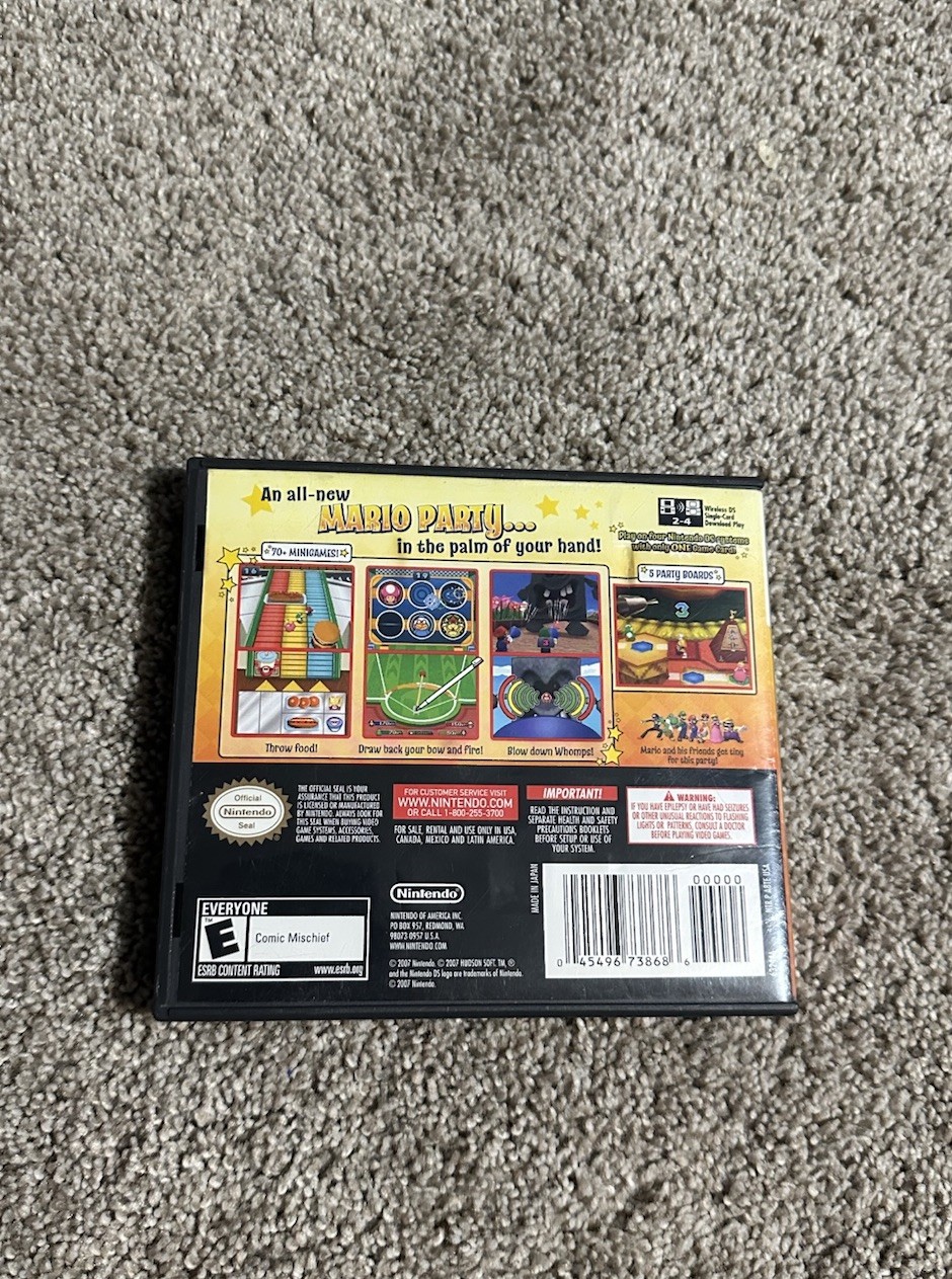 Mario Party DS (Nintendo DS, 2007)