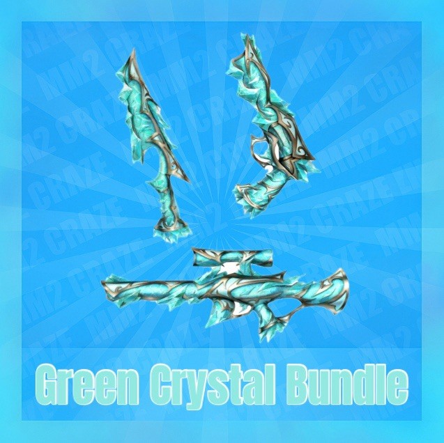 Green Crystal Bundle Murderers Vs Sheriffs Duels | MVSD | Cheap + Fast