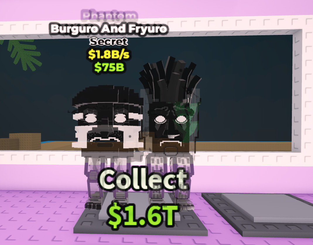 Burguro And Fryuro (Phantom) 1.8b/s Steal a Brainrot