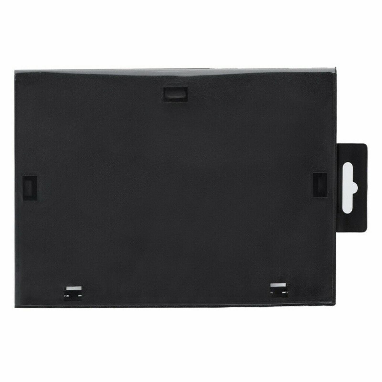 ABS Black Portable Box Storage Case Replacement For Sega Genesis Game Card