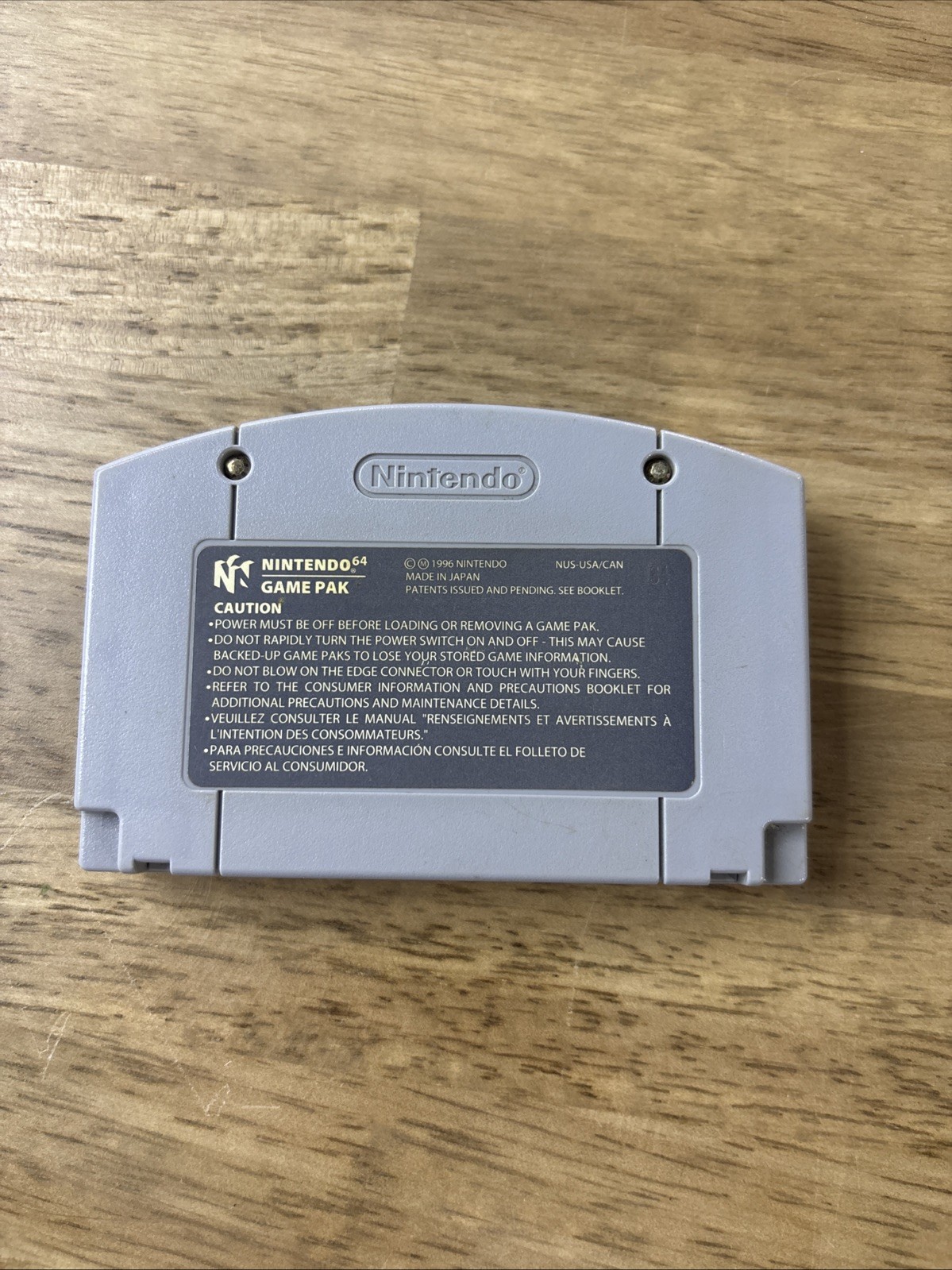 Super Mario 64 Nintendo N64 Game Cartridge 1996, Loose