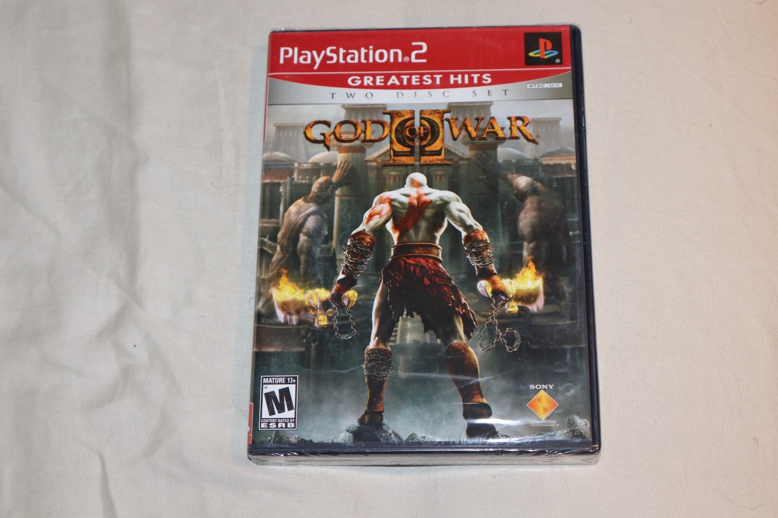 God of War II 2 (Greatest Hits) (Sony PlayStation 2, 2008) PS2 NEW SEALED