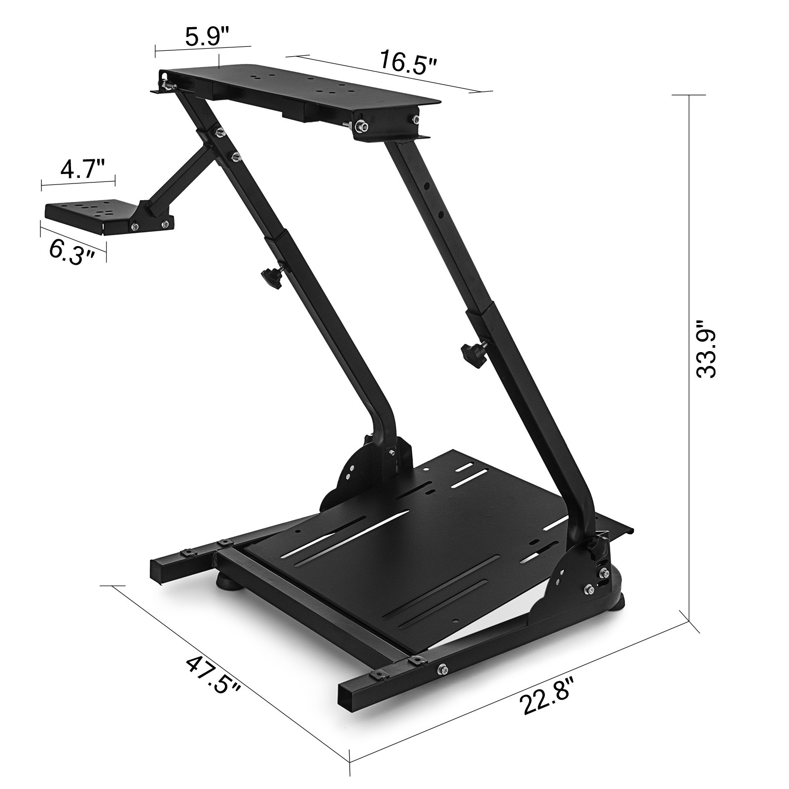 Racing Simulator Cockpit Steering Wheel Stand for Logitech G29 G920 Thrustmaster