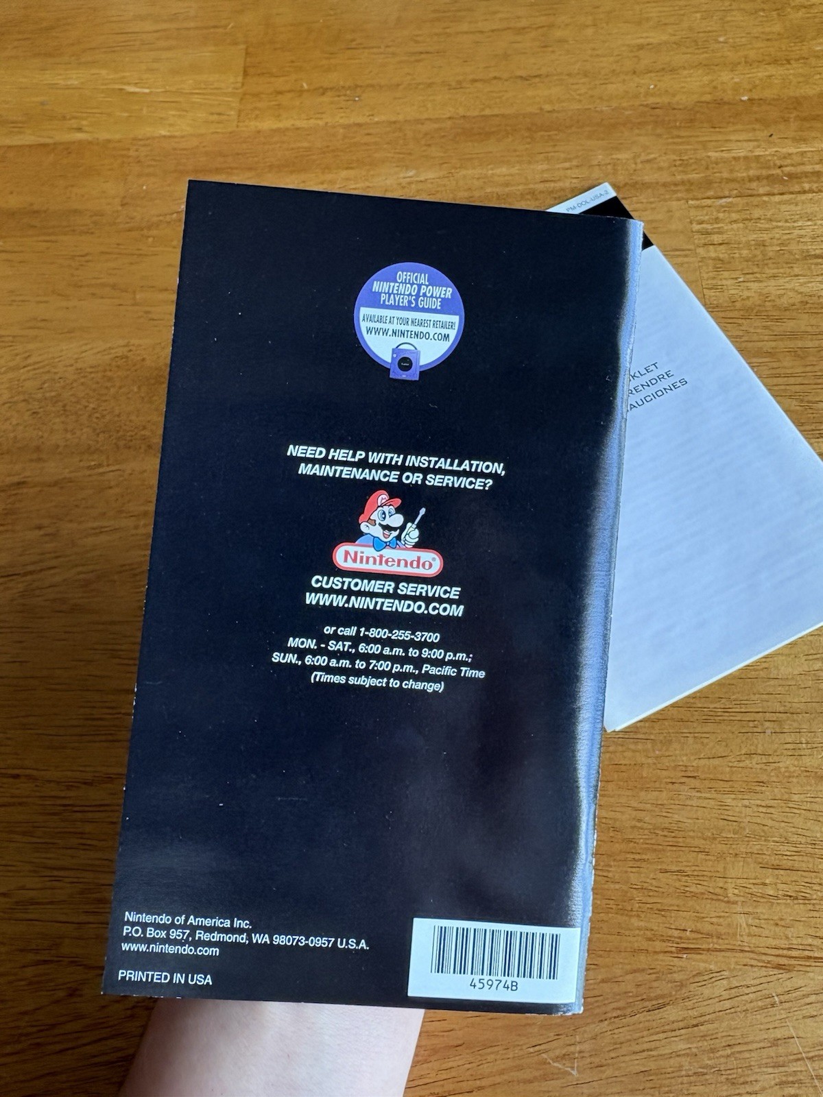 Luigi’s Mansion Manual Only Nintendo GameCube (NO GAME , NO CASE) [ Near Mint ]