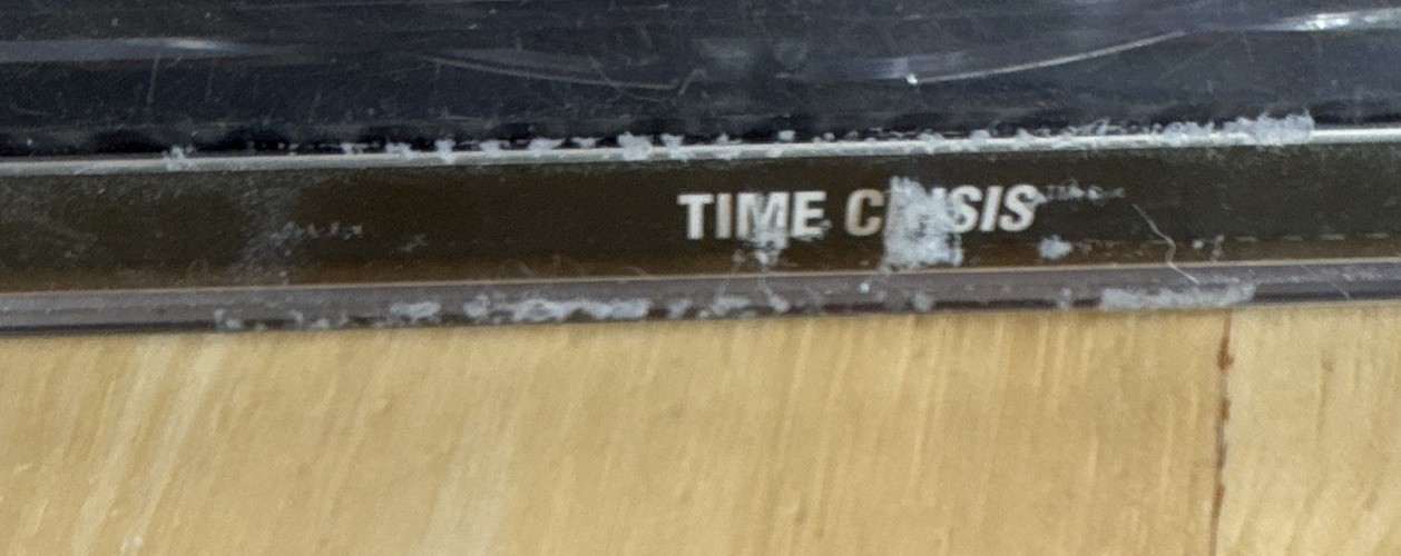 Time Crisis PS1 w/ Manual, T-Teen NTSC-U/C (US/CA) 1996 Shooter Black Label